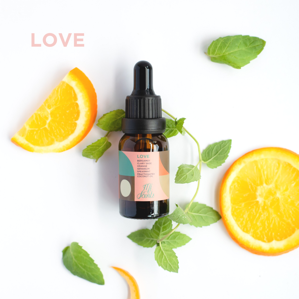 Mi Scents LOVE Natural Essential Oils Plant-based Ingredients