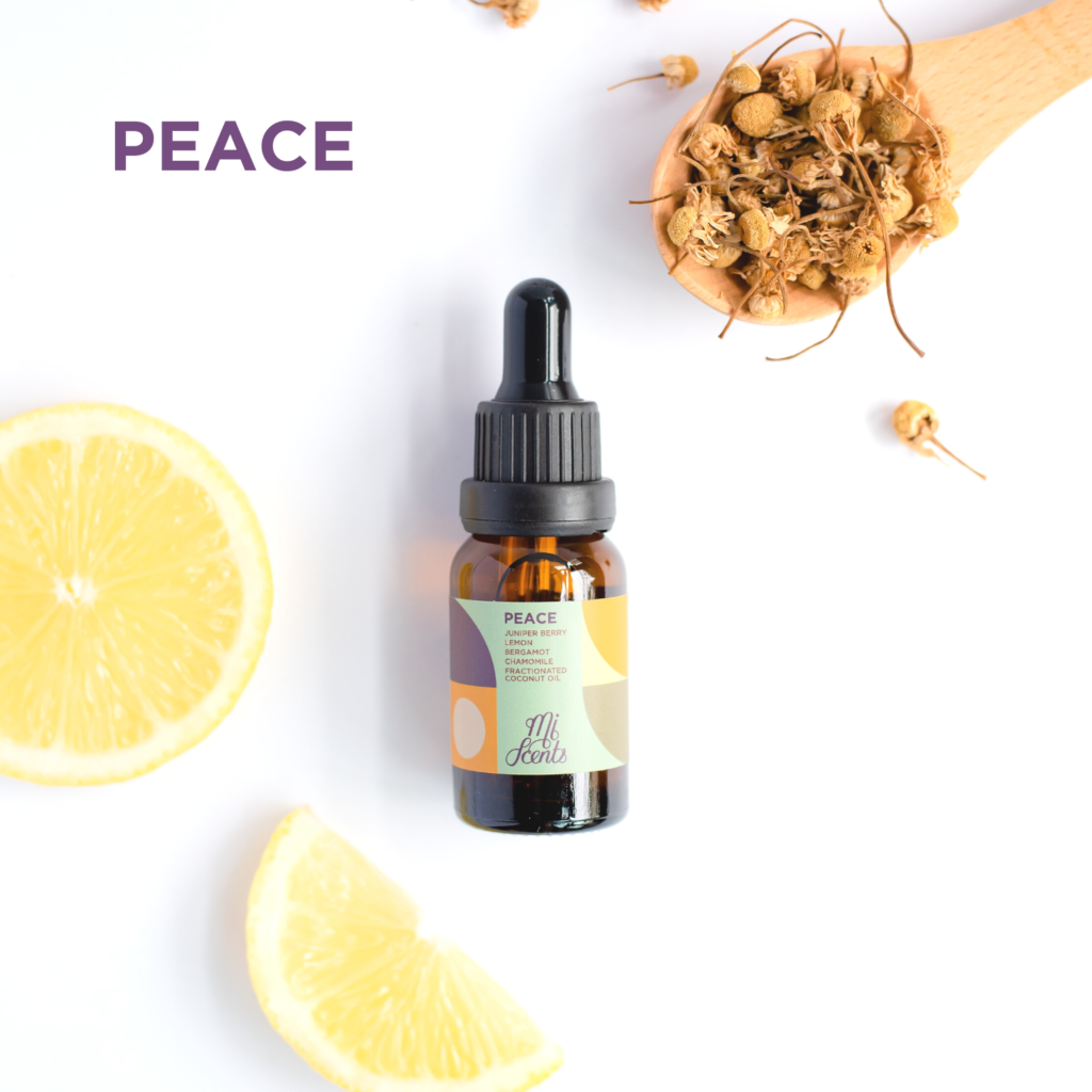 Mi Scents PEACE Natural Essential Oils Plant-based Ingredients